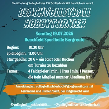 Beachvolleyball Hobbyturnier 26