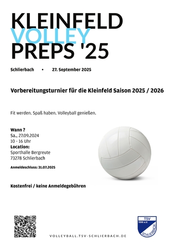 Flyer 2 Kleinfeld Preps 2025 Web